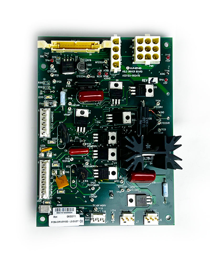 Lumenis LightSheer Duet Laser HSLS Driver Board PCB Assembly EA-0024110 PARTS
