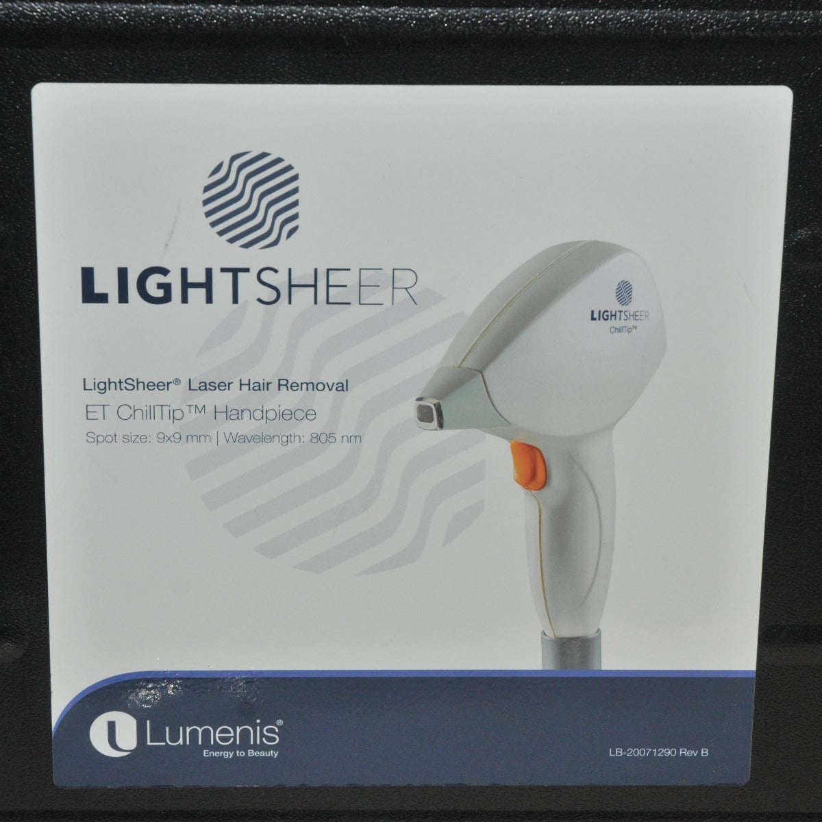 Lumenis LightSheer Handpiece DESIRE ET Laser Hair Removal 805 nm 9x9 Chill Tip