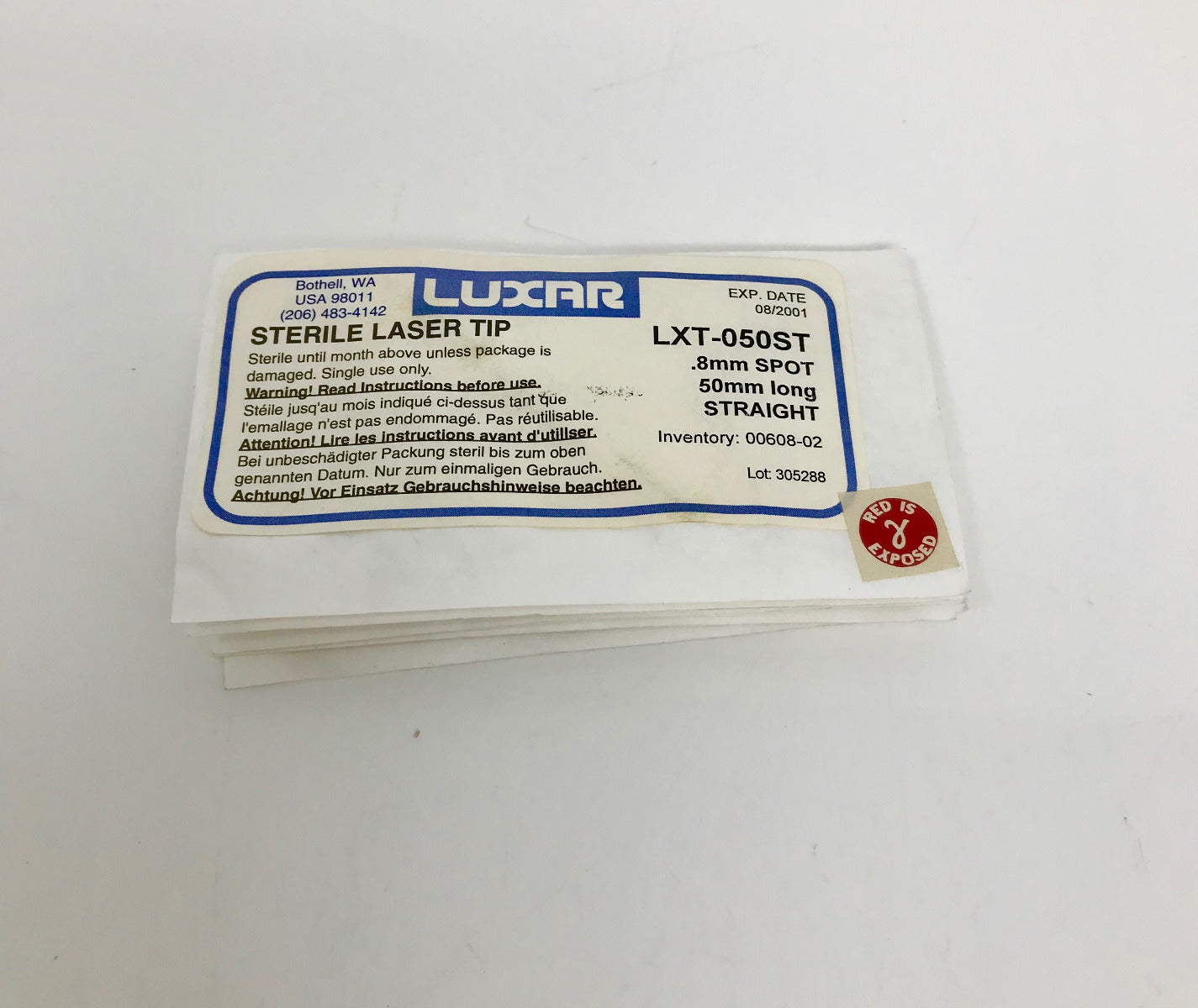 Lumenis LX 20 Nova Pulse C02 Laser Tips Luxar Dental Multi Spot Sizes Mixed Lot