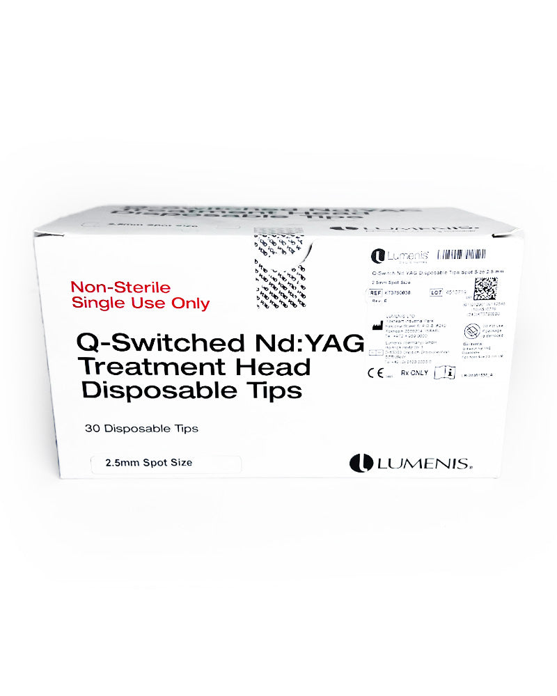 Lumenis M22 Q-Switched Nd YAG Treatment Head 2.5mm Disposable Tips KT3750030 x28