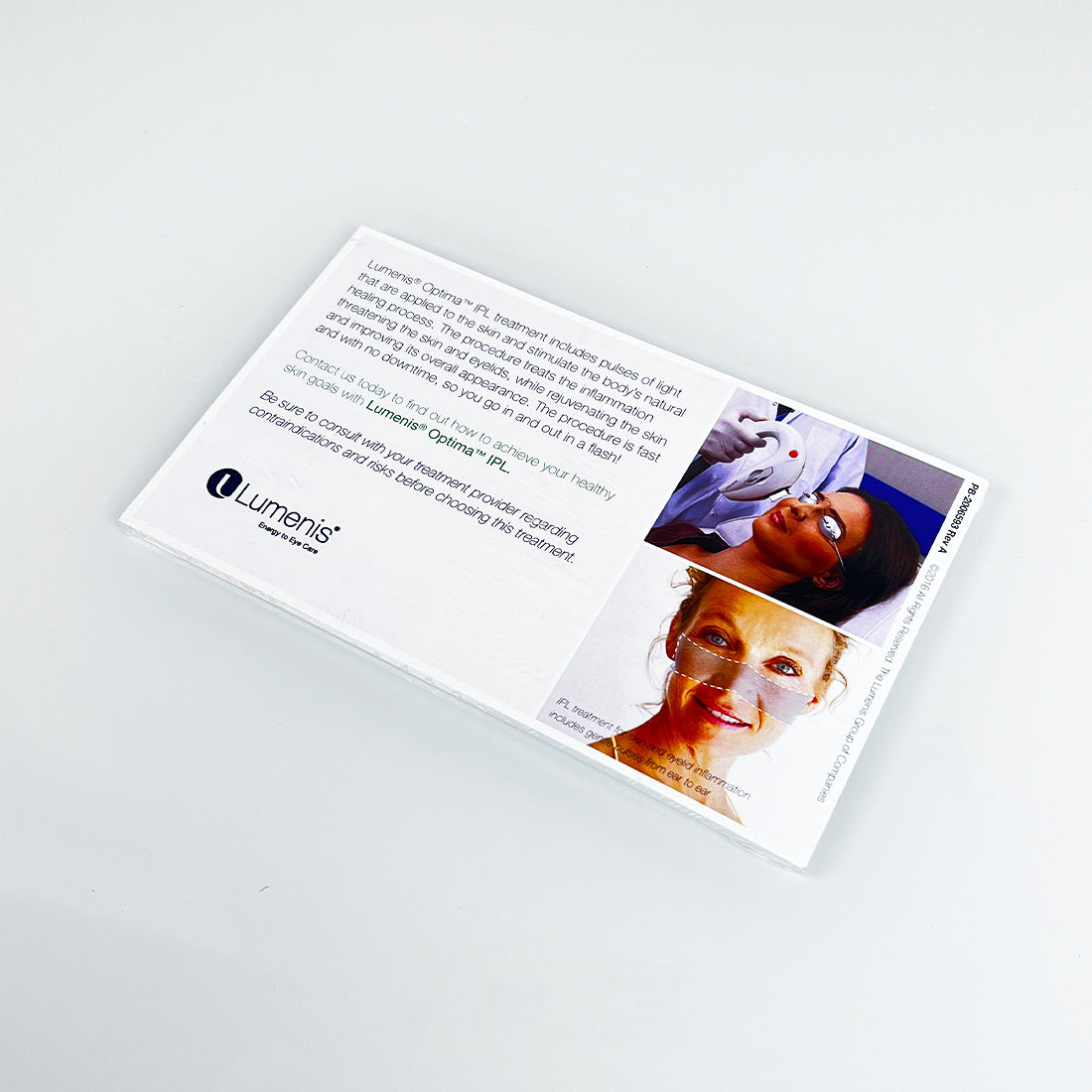 Lumenis Energy to Eye Care Optima IPL Marketing Cards PB-2006593 Rev A x20 PC