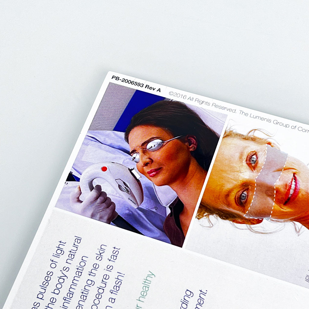 Lumenis Energy to Eye Care Optima IPL Marketing Cards PB-2006593 Rev A x20 PC