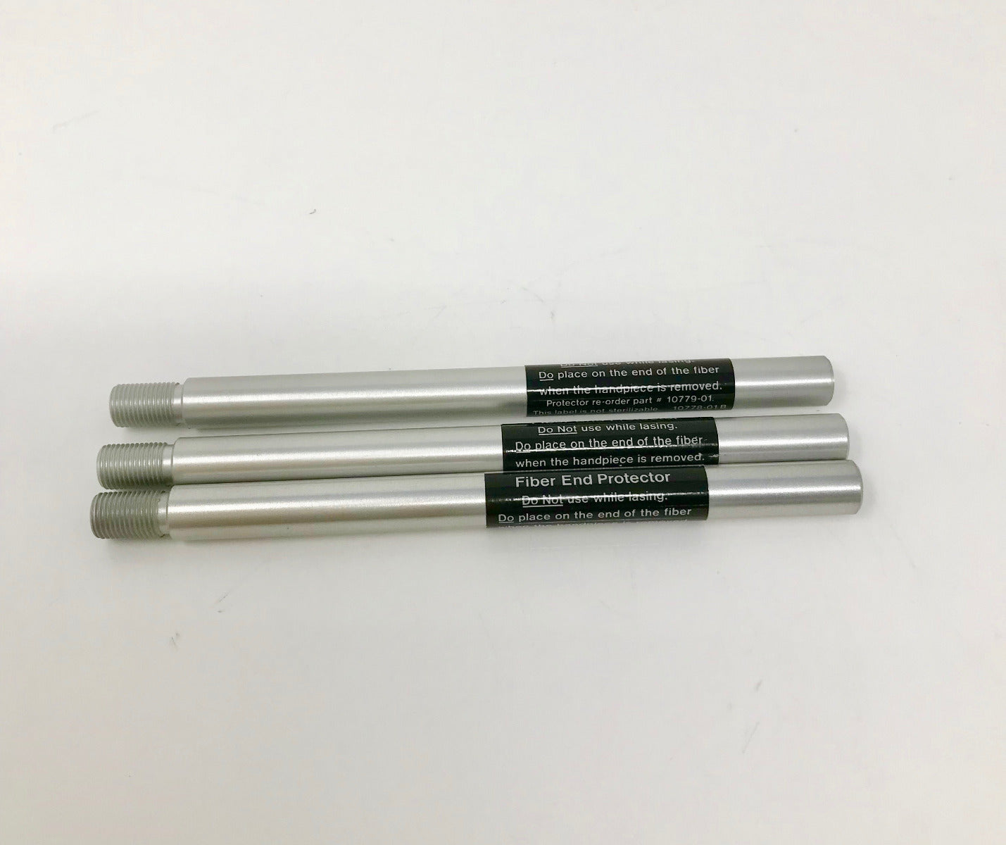 Lumenis VersaPulse C02 Fiber Protector Metal Barrel Tube 10779-01 Set of 3