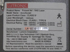 2008 LUTRONIC AccuSculpt Laser Nd YAG 1444nm Body Contouring Facial Accu Sculpt