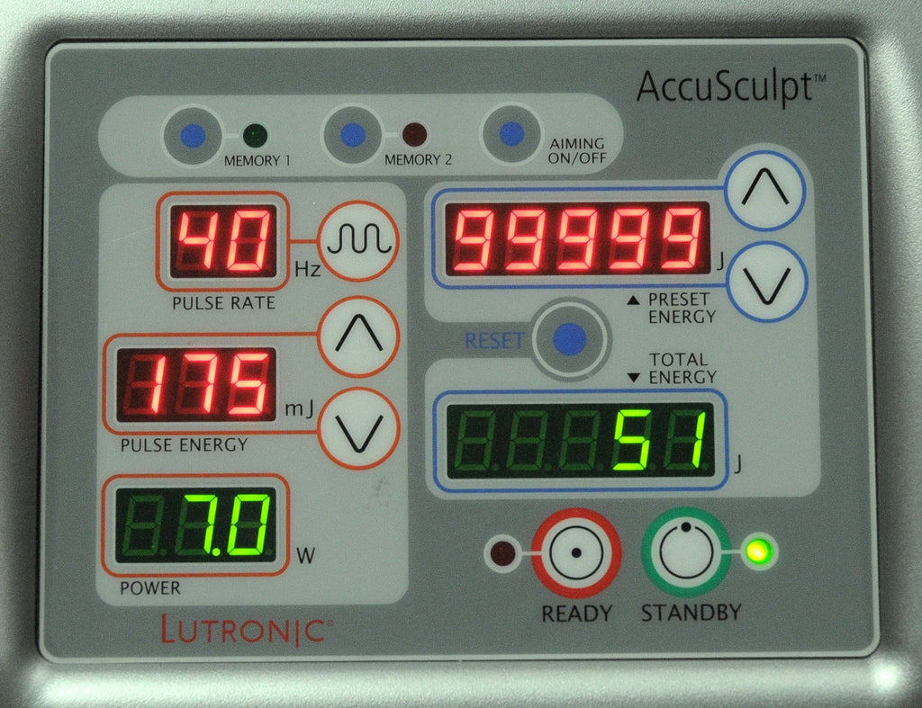 2008 LUTRONIC AccuSculpt Laser Nd YAG 1444nm Body Contouring Facial Accu Sculpt