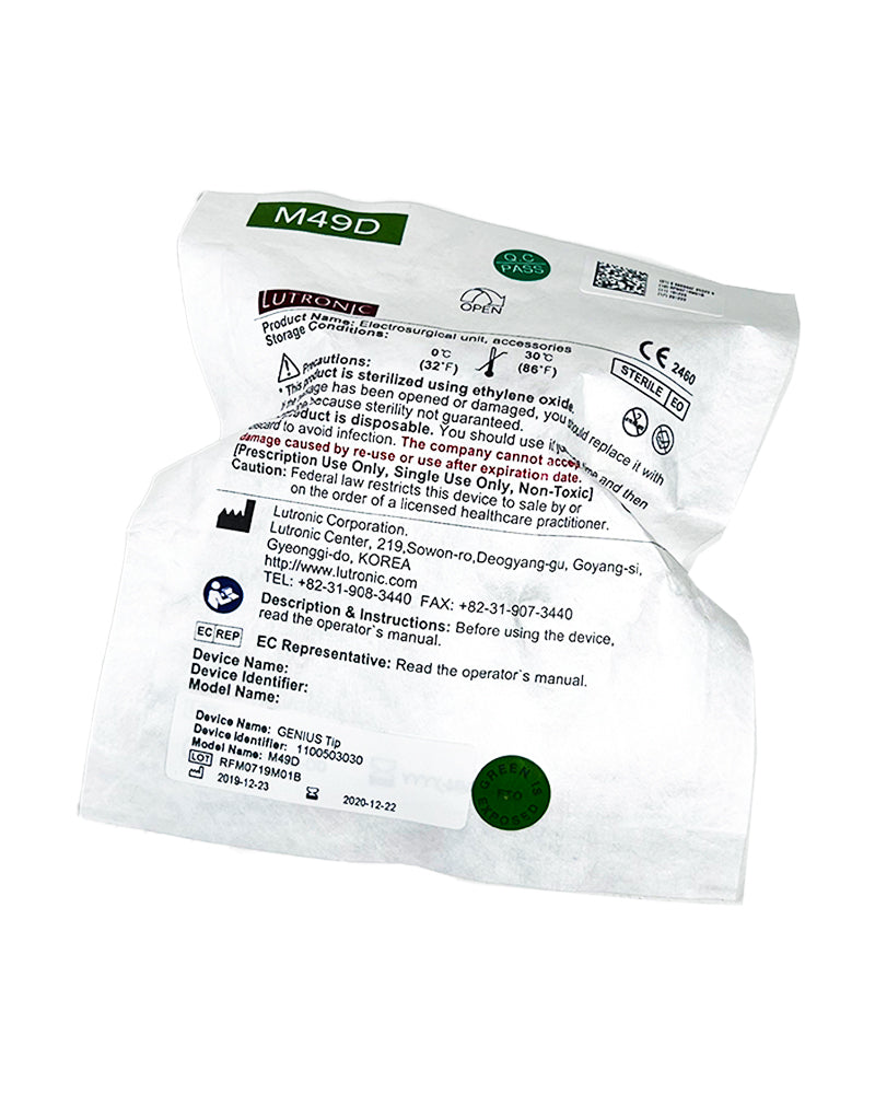 Lutronic Genius GeniusSkin G49D Electrosurgical Microneedling Tip 7-Pack