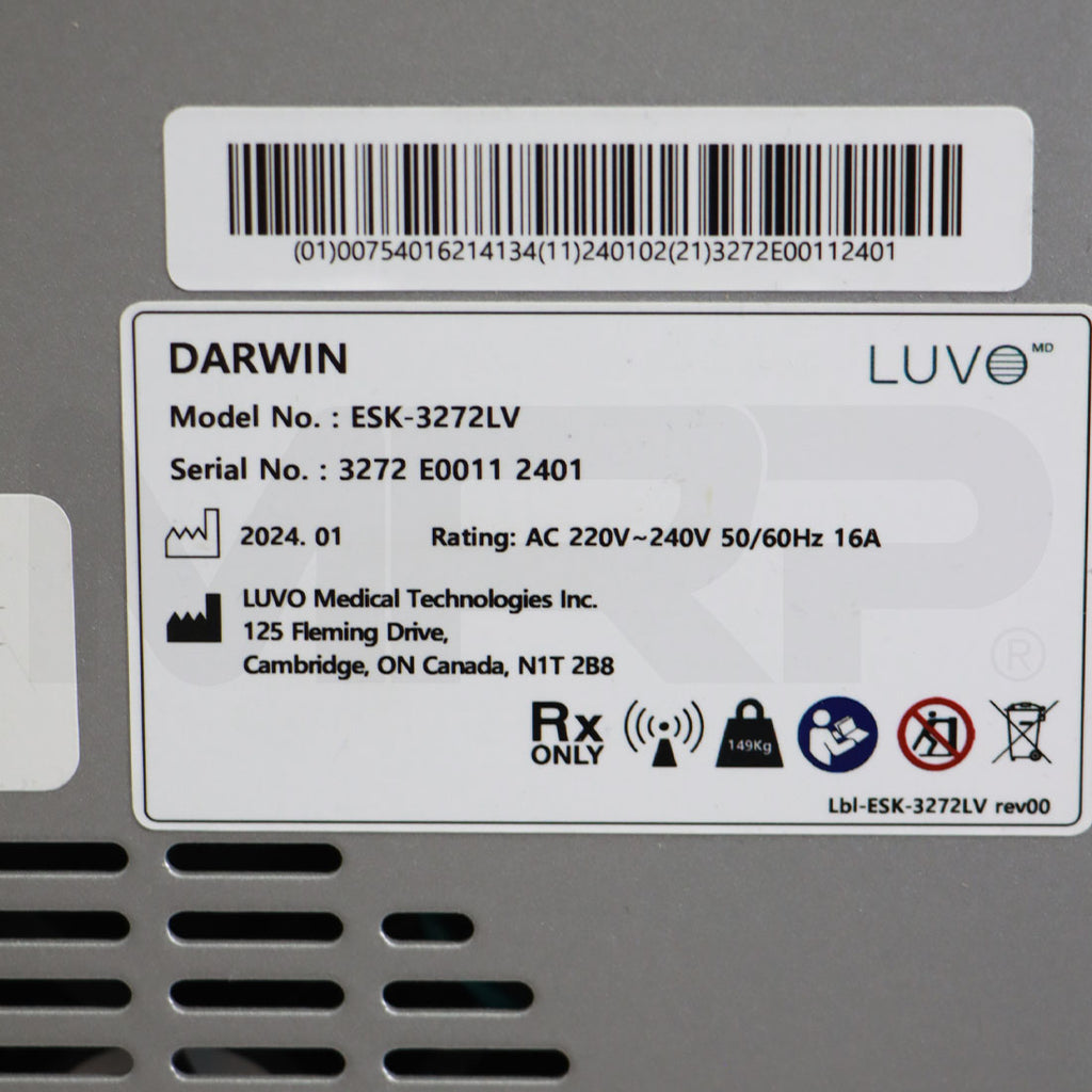 2024 Luvo Darwin System Serial