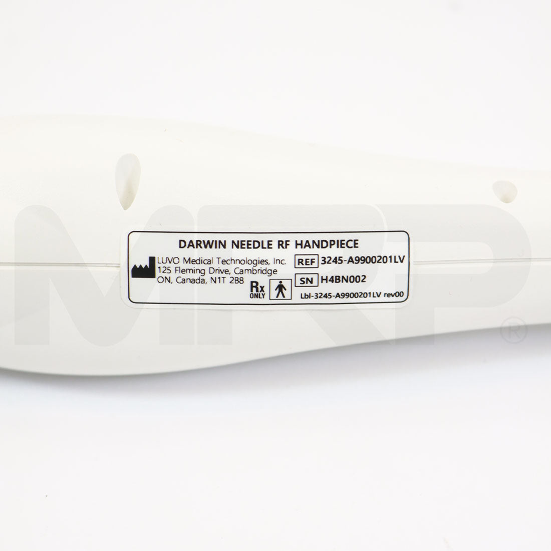 2024 Luvo Darwin System Prolift RFM Handpiece Label