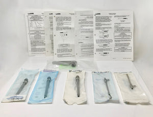 Luxar LUMENIS Handpiece Aesculight LX-20 CO2 Laser LXH 4 Piece Barrels Sheath Backstop