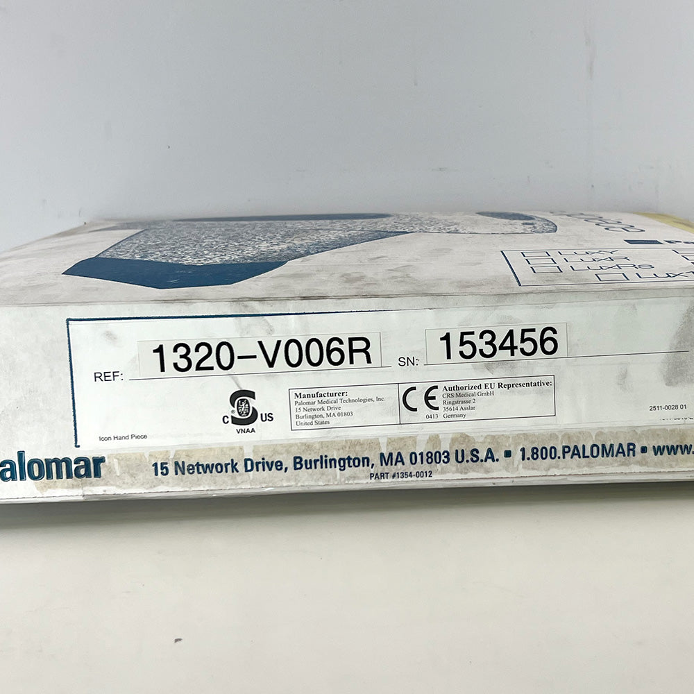 Palomar EsteLux LuxV Handpiece Cynosure Factory Refurbished 153456 (0 Shots)