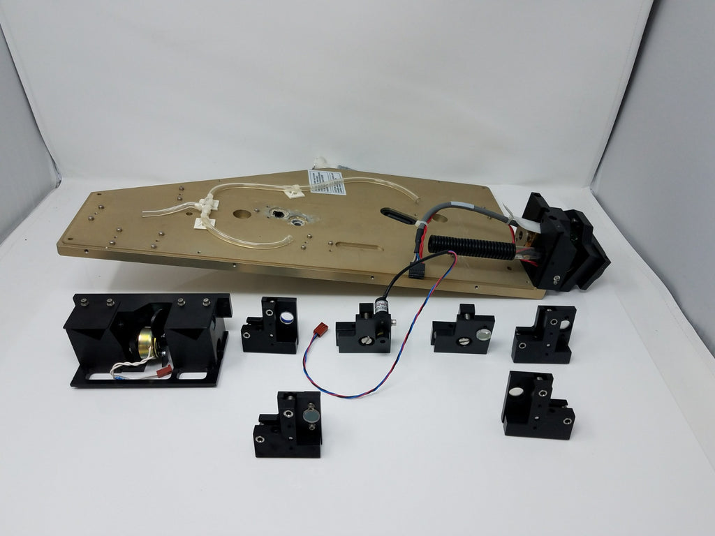 Lyra Optical Array Bench Board Assembly Focus Mirrors * Parts Only SOLD AS IS *