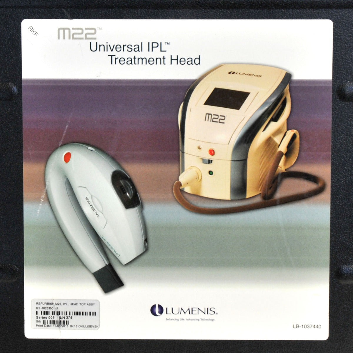 Lumenis M22 Laser Universal IPL Treatment Handpiece Acne Skin Rejuvenation +