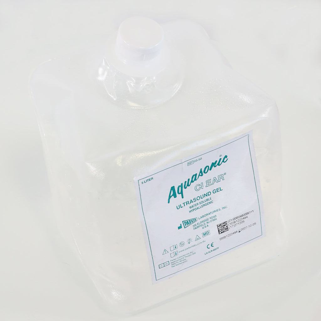 Aquasonic Clear Ultrasound Gel Water Soluble Hypoallergenic 132oz remain 12/2027