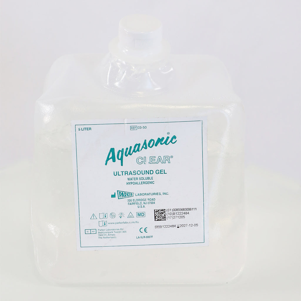 Aquasonic Clear Ultrasound Gel Water Soluble Hypoallergenic 132oz remain 12/2027