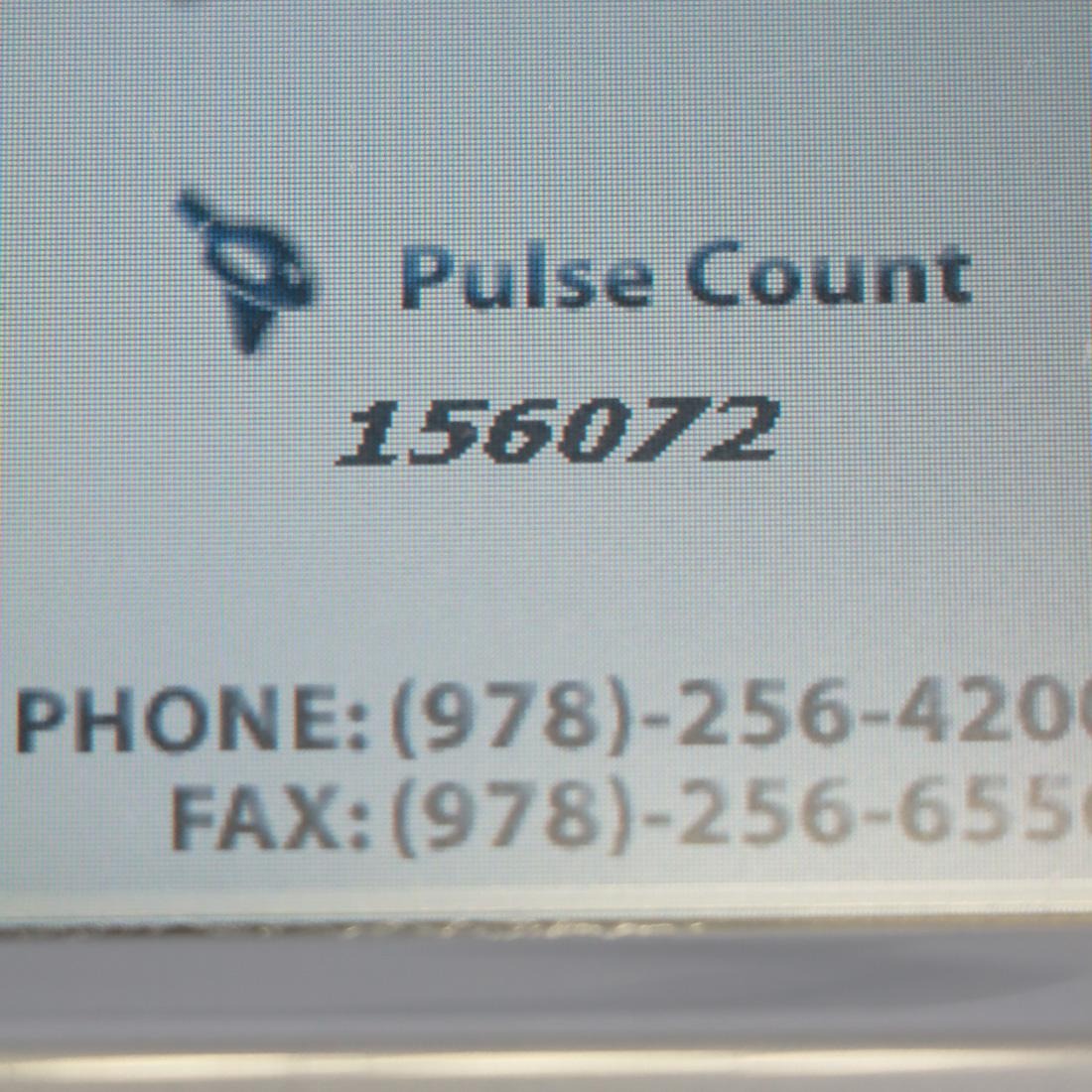 2012 Palomar ICON MaxR Hair Removal Handpiece - Pulse Count: 156,072