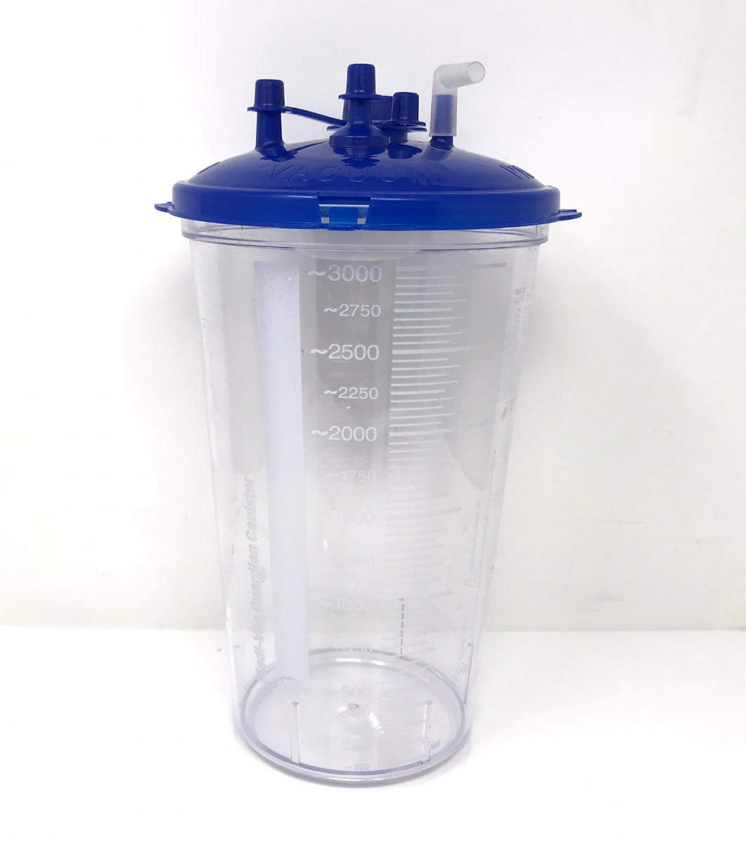 Medi Vac Guardian Suction Aspirator Canister Auto Shutoff 3000cc 65651230 (5pack)
