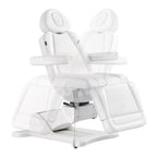 Pavo Electrical Rotating Medical Spa Chair - 4 Motors-White