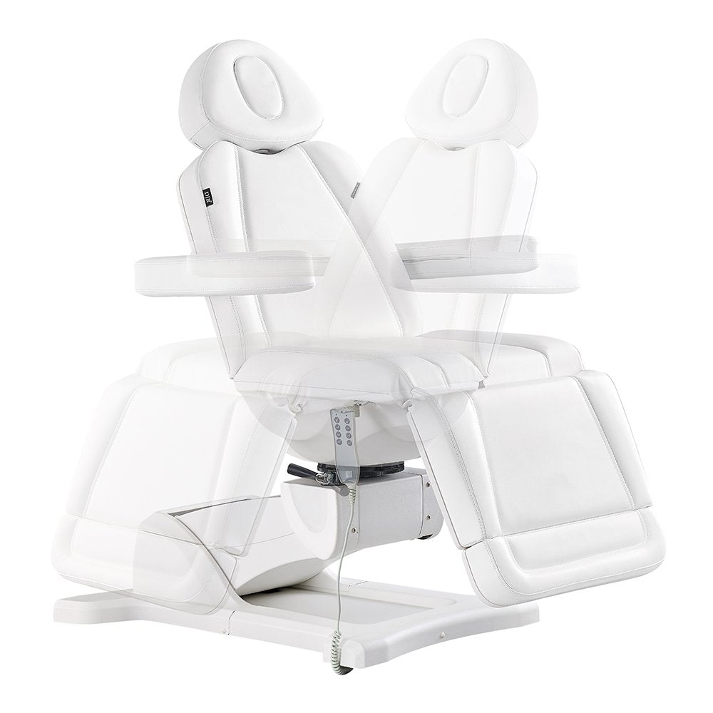 Pavo Electrical Rotating Medical Spa Chair - 4 Motors-White