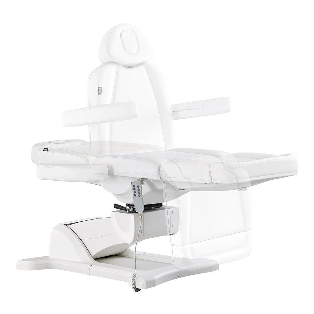 Pavo Electrical Rotating Medical Spa Chair - 4 Motors-White
