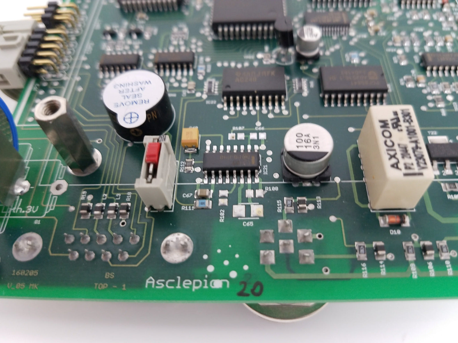 Asclepion MedioStar Controller PCB 152001021 Rev A Untested Parts AS-IS