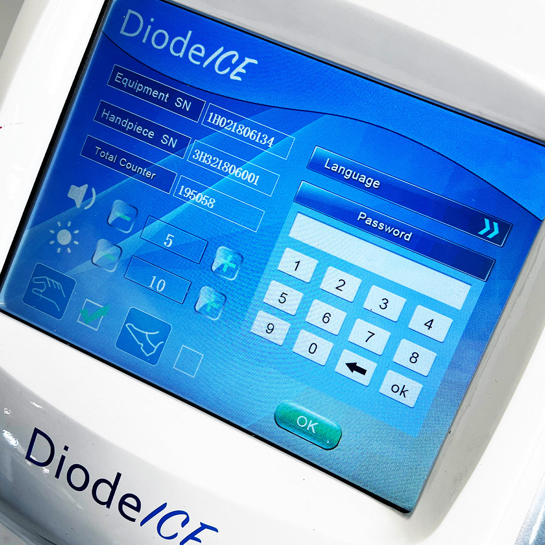 2018 MedLaser Diode ICE Laser 808nm Hair Removal Reduction Treatment Med SDL-B