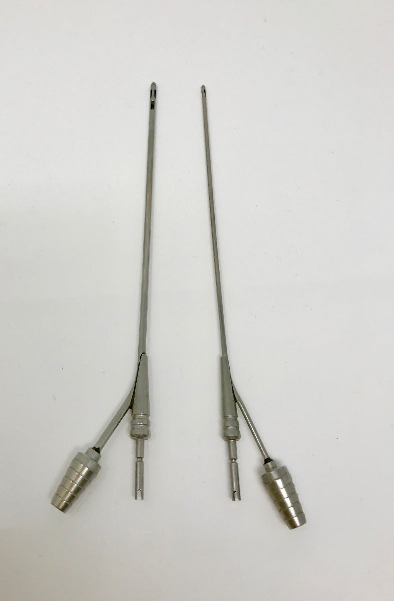 Medtronic Xomed Powersculpt Cannulas Set of 2 Needles Fat Trasfer Y Shaped