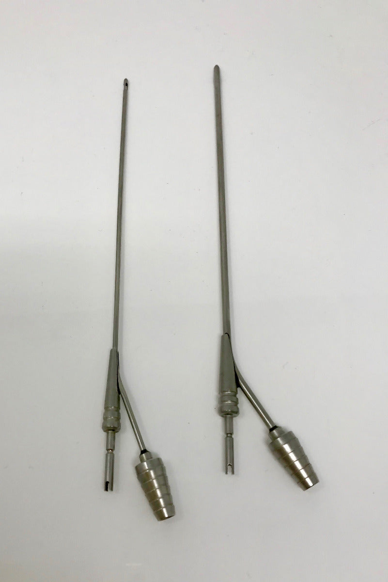 Medtronic Xomed Powersculpt Cannulas Set of 2 Needles Fat Trasfer Y Shaped