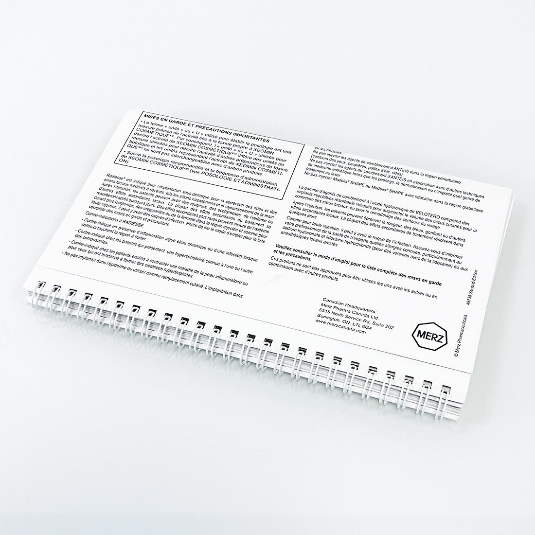 Merz Aesthetics Scales Patient Marketing Booklet 49738