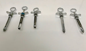 Miltex 76-70 Pamerson Self Aspirating Cook-Waite Dental Tool Syringe Lot of 5