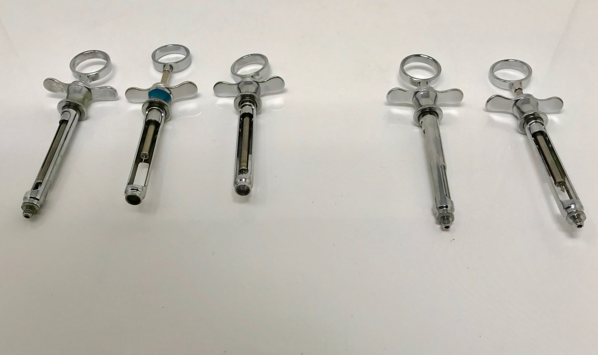 Miltex 76-70 Pamerson Self Aspirating Cook-Waite Dental Tool Syringe Lot of 5