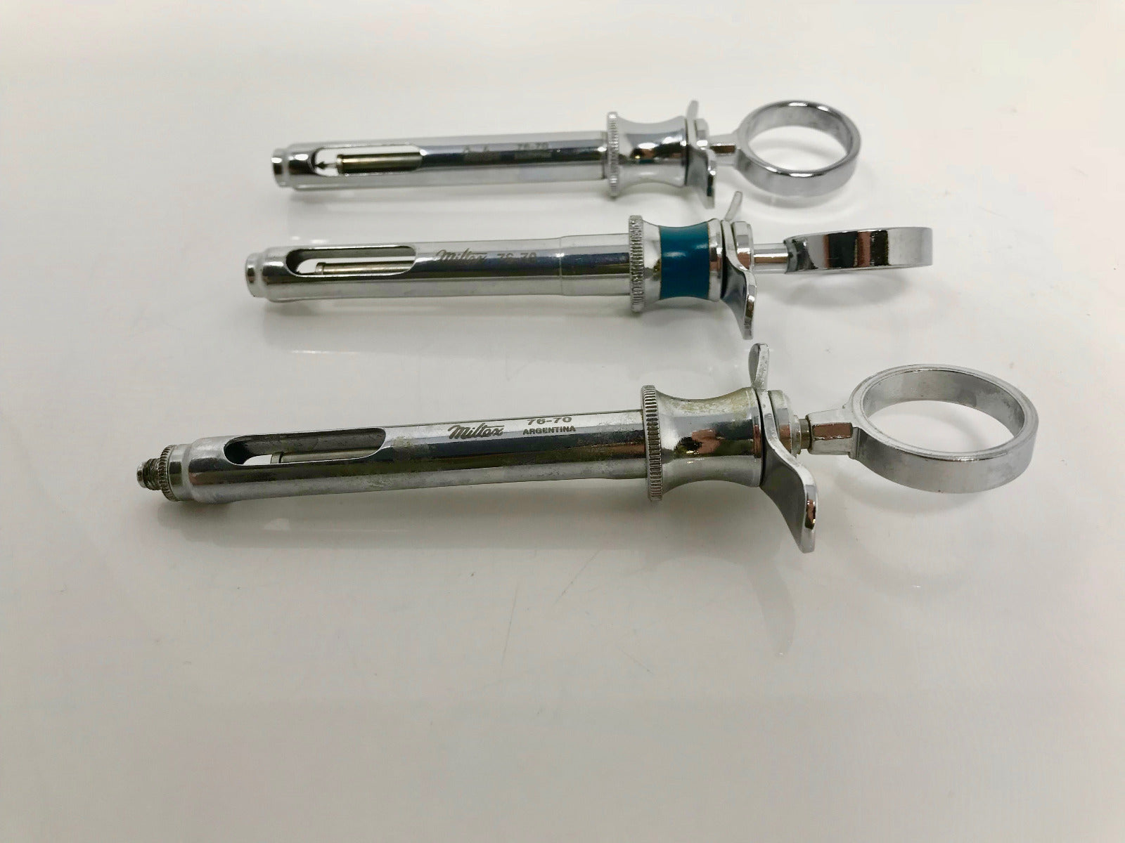 Miltex 76-70 Pamerson Self Aspirating Cook-Waite Dental Tool Syringe Lot of 5