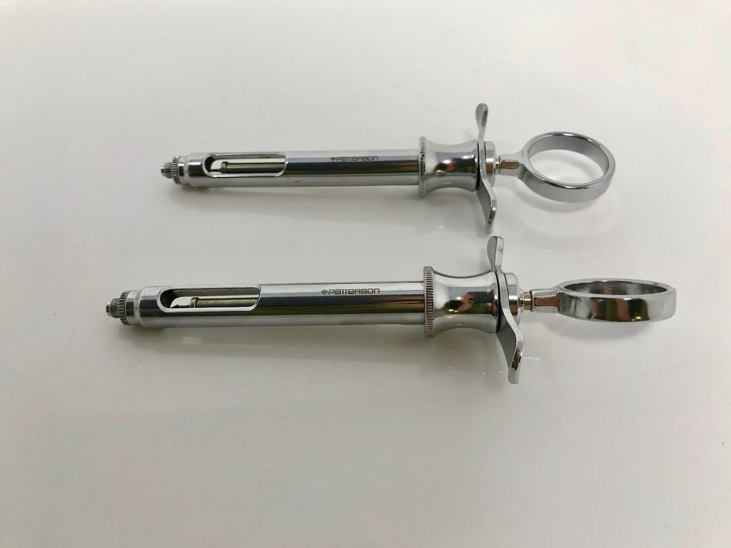 Miltex 76-70 Pamerson Self Aspirating Cook-Waite Dental Tool Syringe Lot of 5
