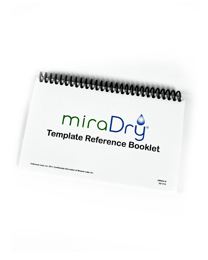 miraDry Miramarlabs Hyperhidrosis MD4000 MD4000-TS Template System