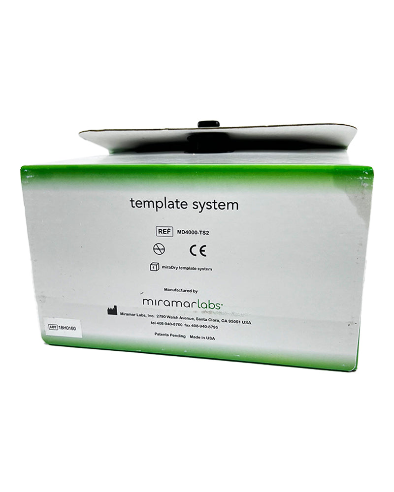 miraDry Miramarlabs Hyperhidrosis MD4000 MD4000-TS2 Template System Kit