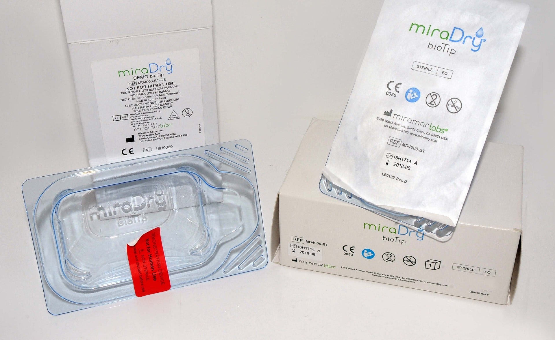 MIRADRY Miramarlabs MD4000-HP Handpiece for MD4000-MC Laser Mira Dry Miramar HP