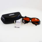 MRP Laser Operator Eyewear Safety Orange Tint Glasses 180-1080nm