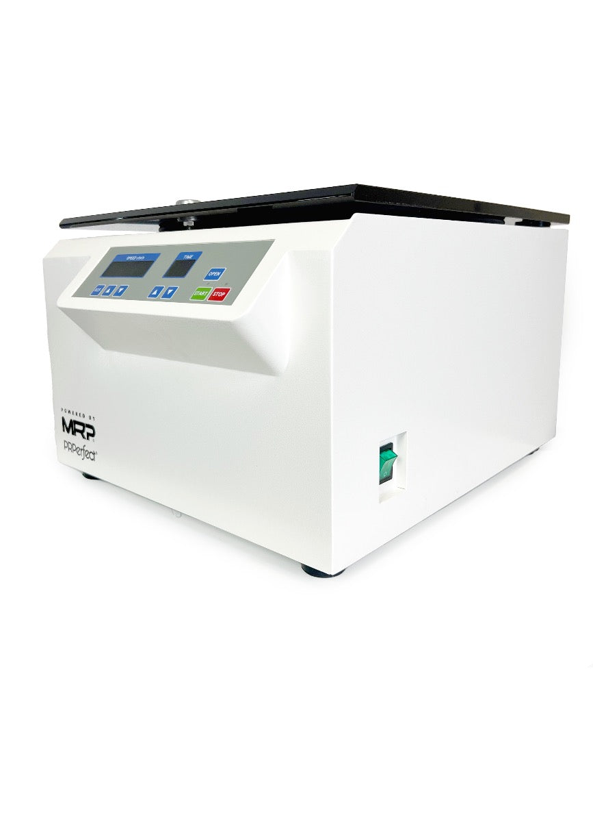 PRPerfect TD5C Lab Centrifuge to use with 4 Tubes of 30ml. Includes 22ml & 11ml tube adaptors