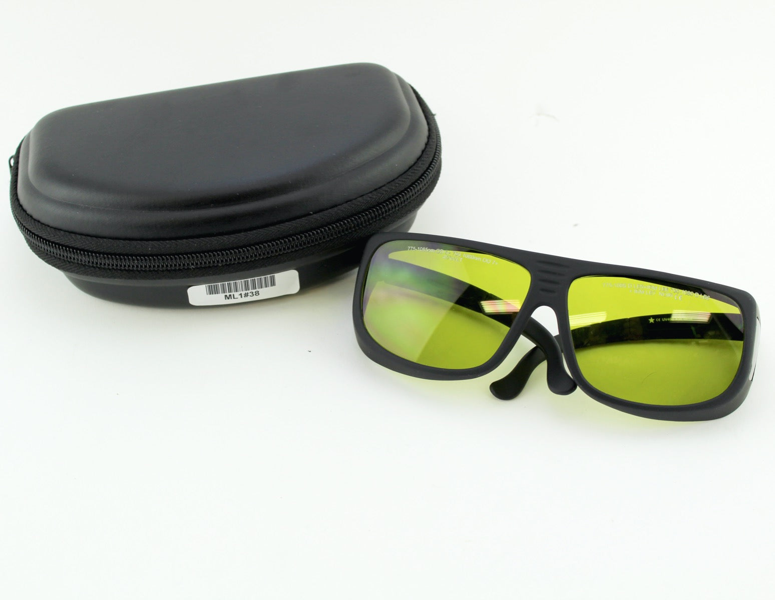 Noir Laser Operator Safety Glasses Bumblebee Tint 775 - 1085nm OD7+