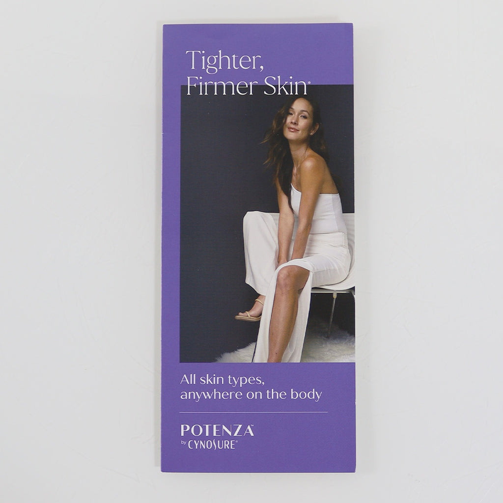 Cynosure Potenza Tighter Firmer Skin Merketing Brochure 921-7043-008 x10Pc