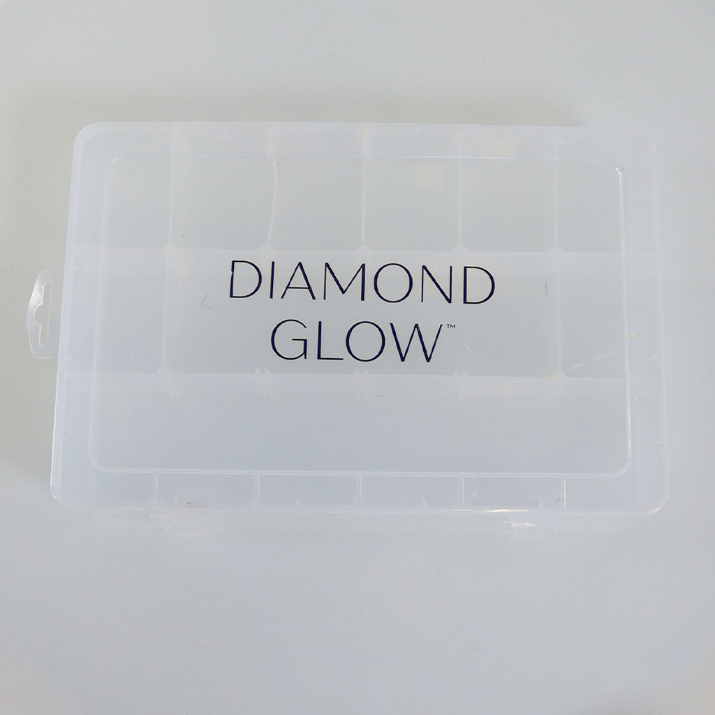 Diamond Glow Clear Storage Box