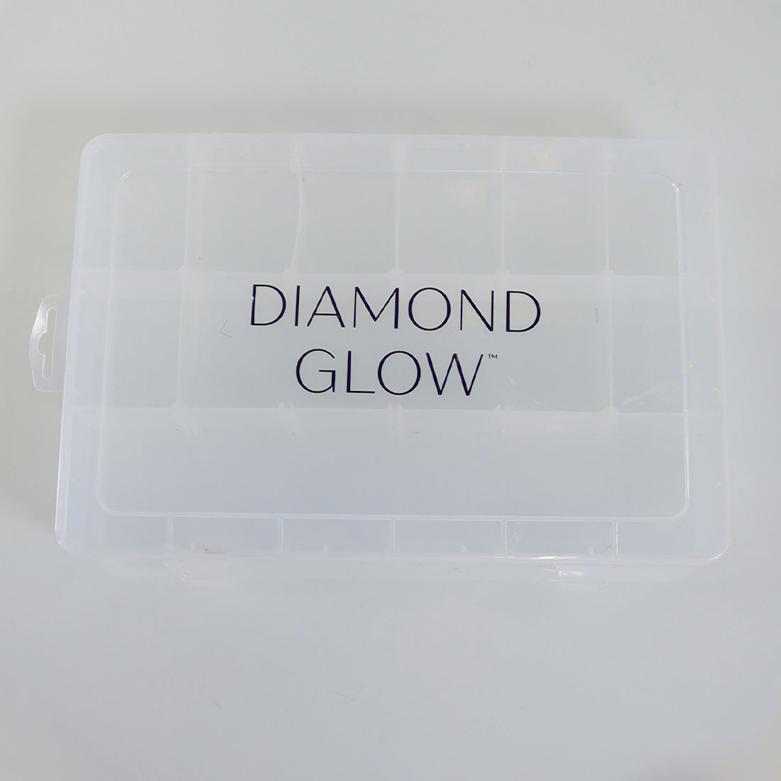Diamond Glow Clear Storage Box
