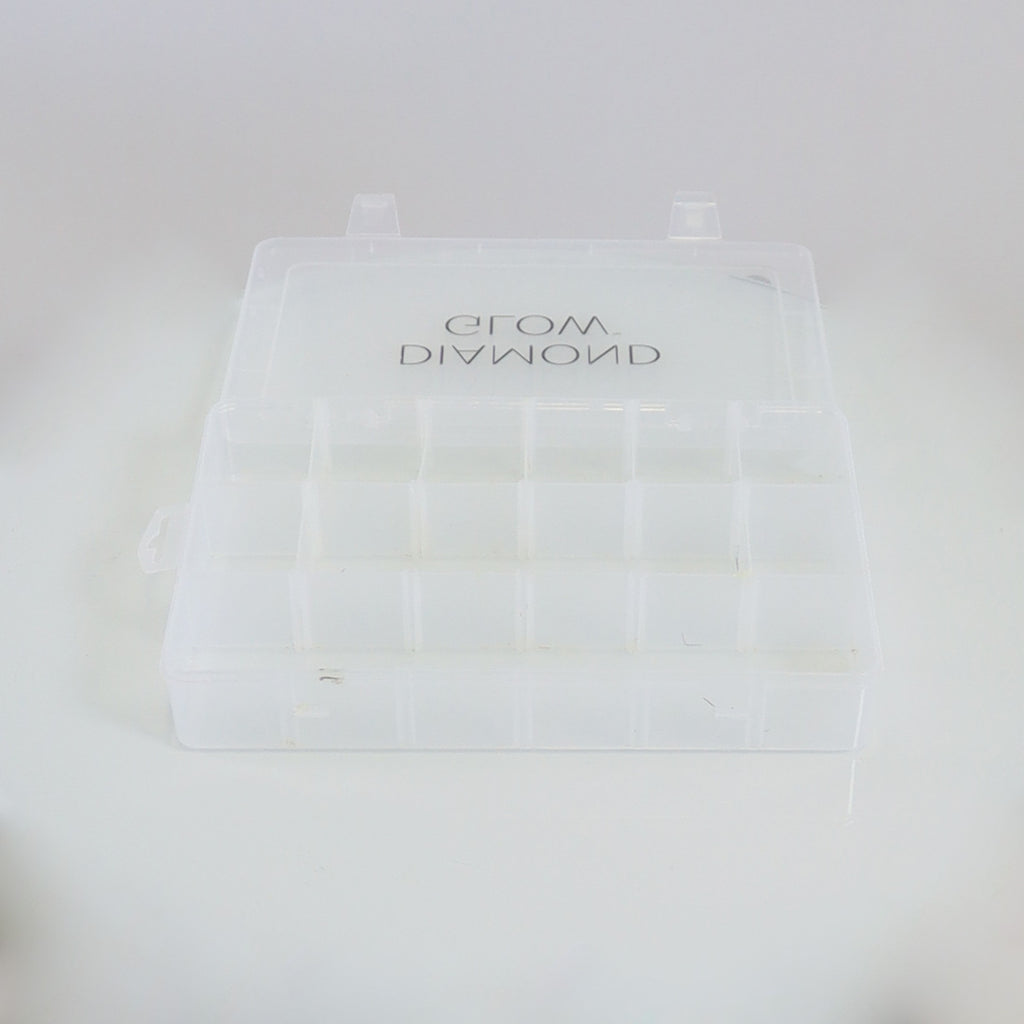 Diamond Glow Clear Storage Box