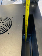 NavePoint 9U 600mm Depth Wallmount Networking Cabinet Black Used SOLD AS IS