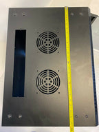 NavePoint 9U 600mm Depth Wallmount Networking Cabinet Black Used SOLD AS IS