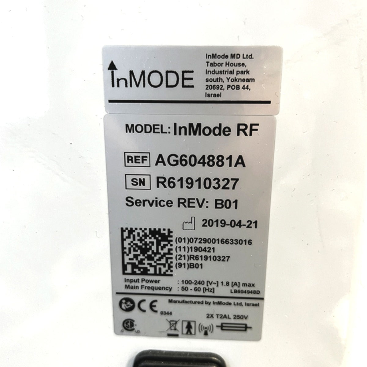 InMode Embrace RF Acutite Facetite Face Neck Body Contouring Morpheus 8 2019