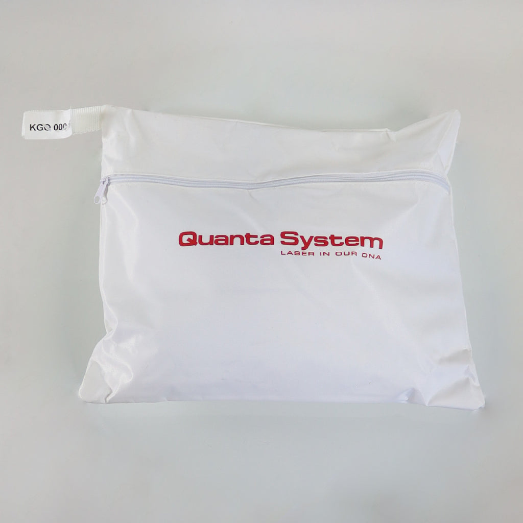 Quanta Systems Laser in Our DNA White Polyester Cover
