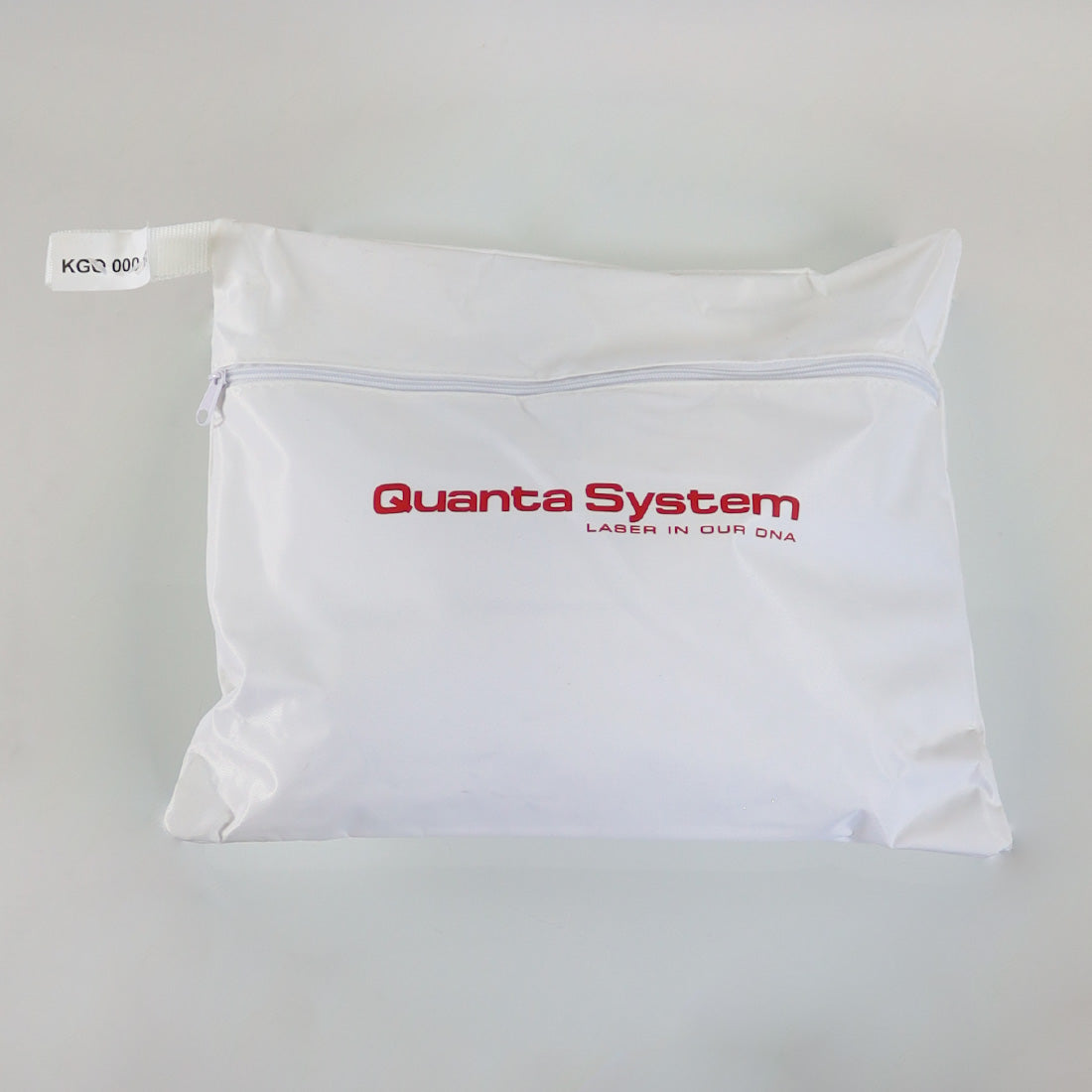 Quanta Systems Laser in Our DNA White Polyester Cover