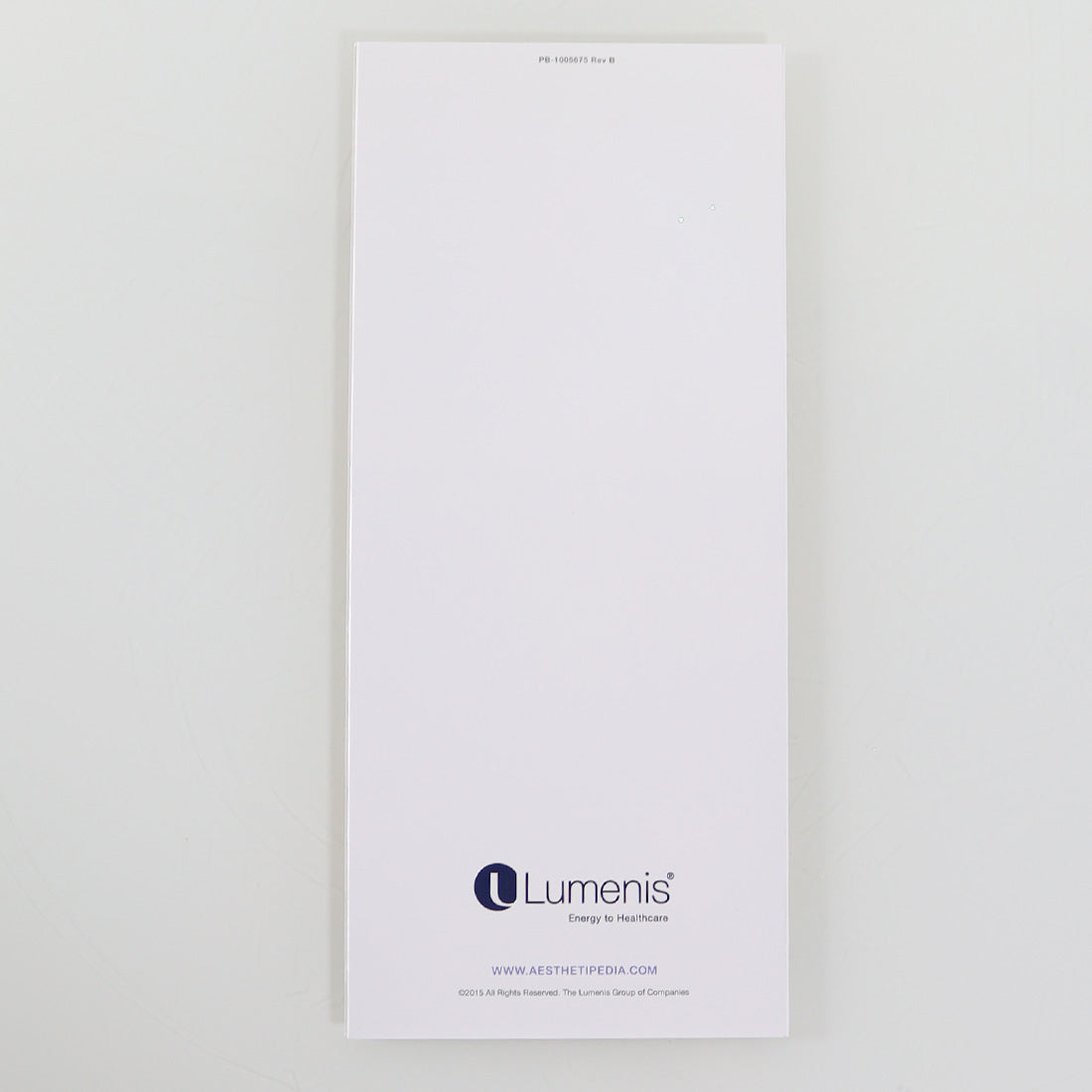 Lumenis IPL Photorejuvenation Marketing Brochure PB-1005675 Rev B x15 Pc