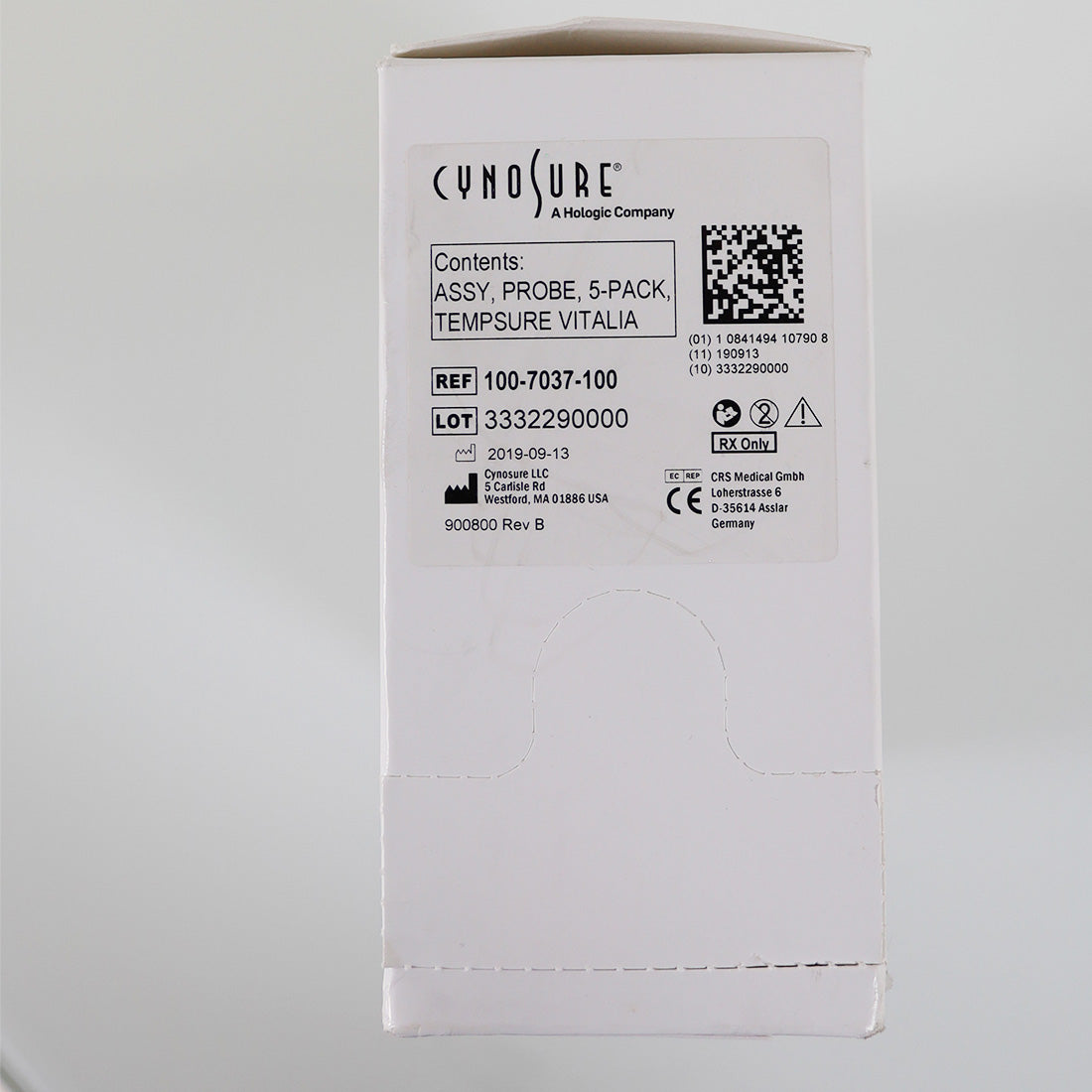 Cynosure Assy Probe Tempsure Vitalia Probe Assembly 100-7037-100 x5 Pack
