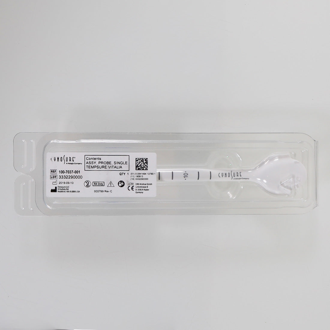 Cynosure Assy Probe Tempsure Vitalia Probe Assembly 100-7037-100 x5 Pack